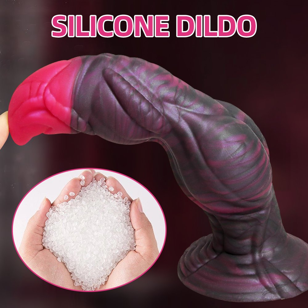 FairyKiss Realistic Clear texture Monster Anal Plug sex Dog Dildo prostate massager Silicone G spot stimulation toy