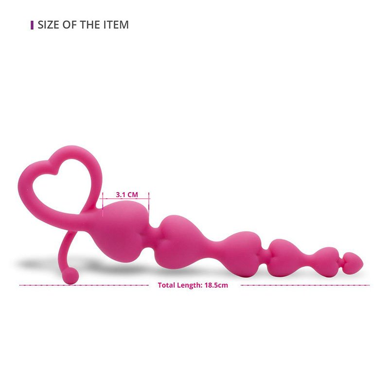 Sex Toys Prostate Massager Butt Plugs Anal Beads Toys 1 Pcs Silicone Slim Anal Beads Massager Plug Dildo Butt Sex Toy