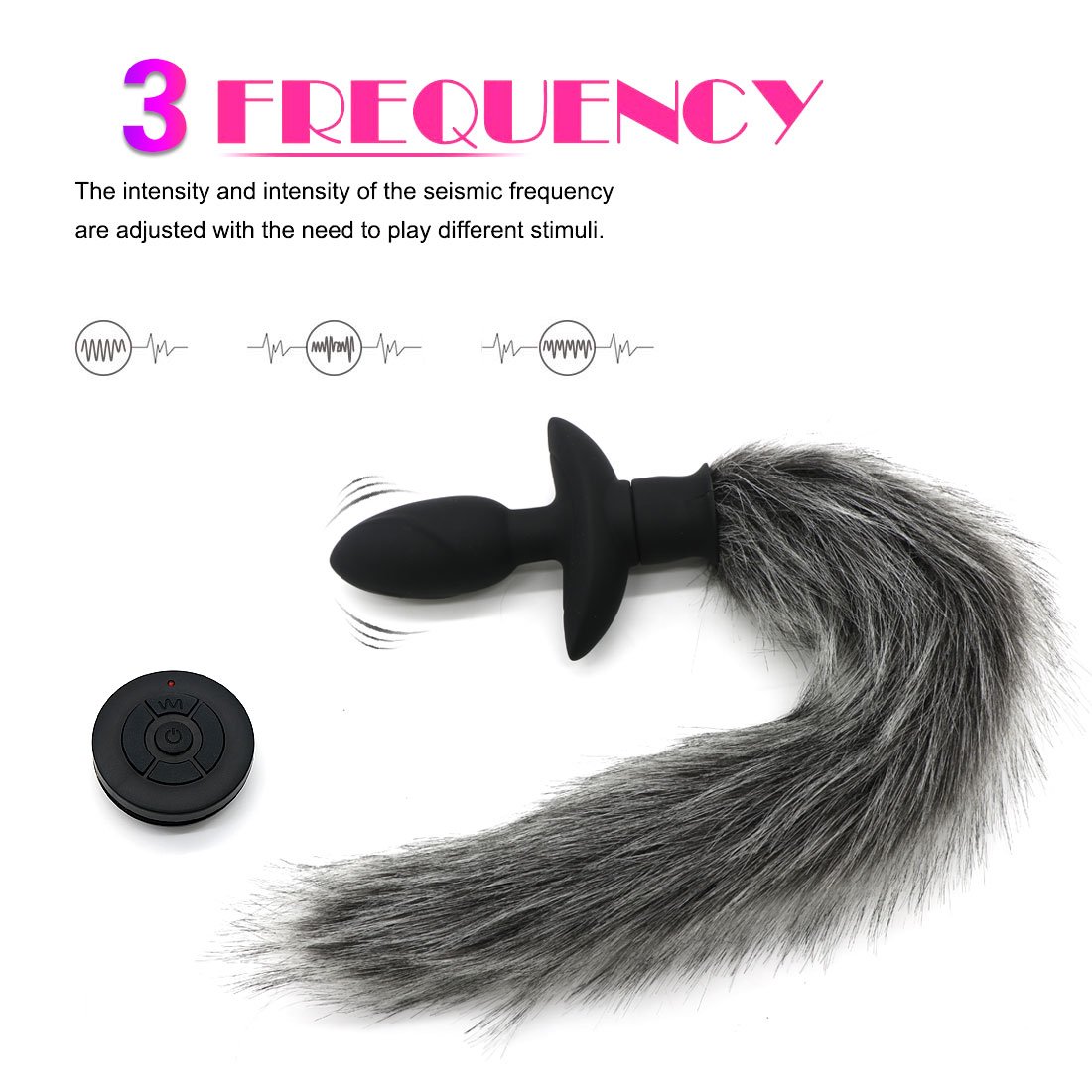 Fox Tail, Butt PlugAnal Sex Toys Role Play Flirting Animal Tail/Anal Plug Sex Toys for Women/Cosplay Play