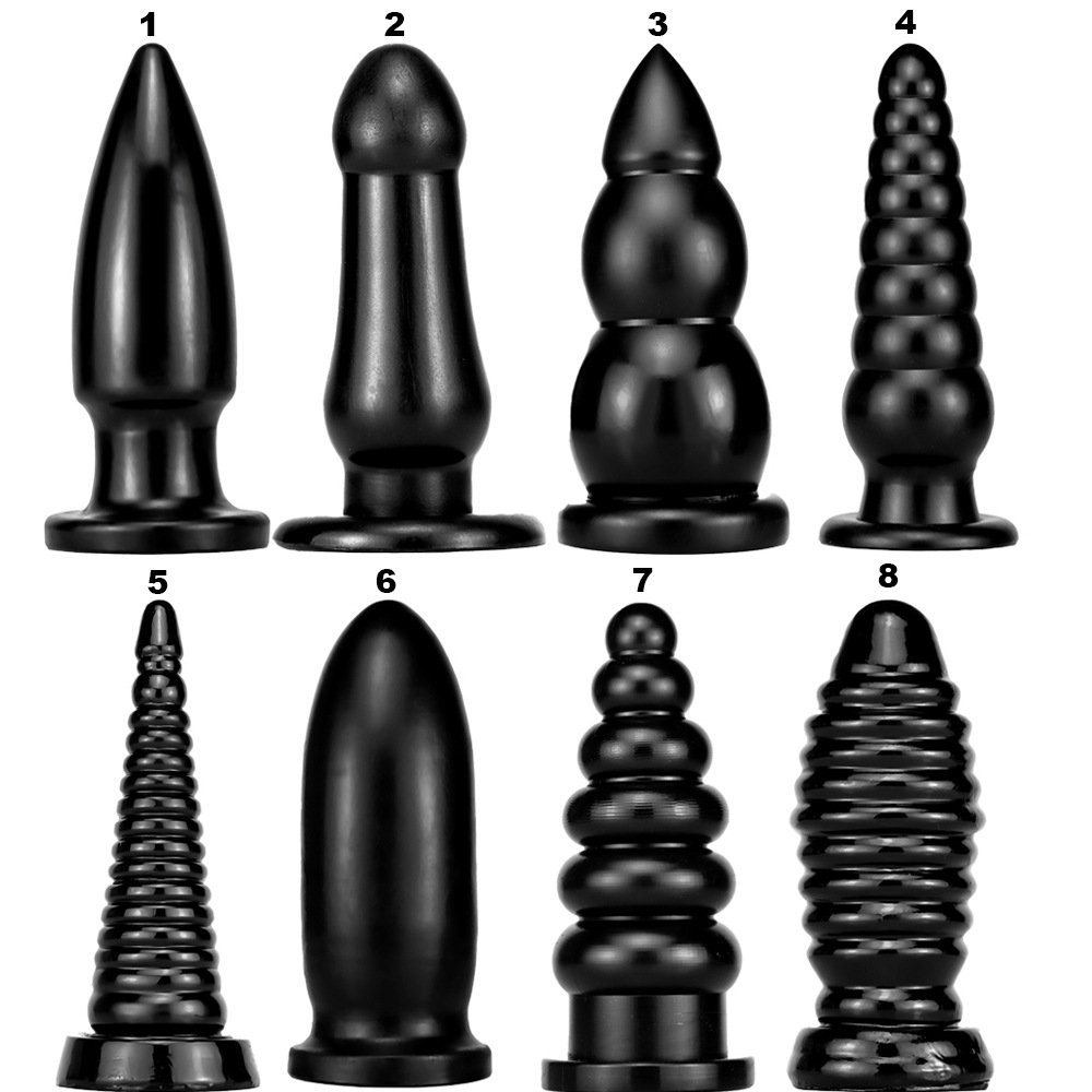 Soft Silicone Anal Plug Prostate Massage Anus Dilator Butt Plug Dildos for Men Women Gay Erotic Accessories