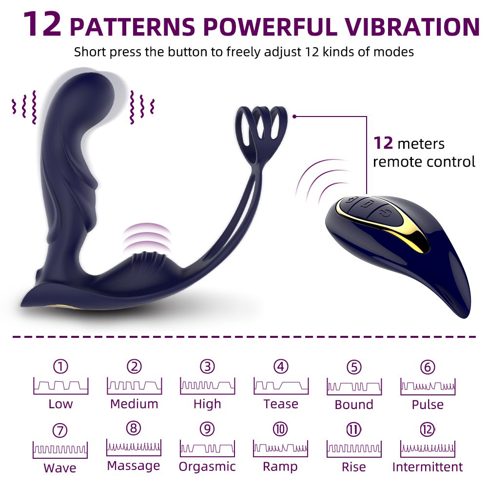 Men's Prostate Treatment Device Sex Toy Anal Plug Effective Prostate Massager