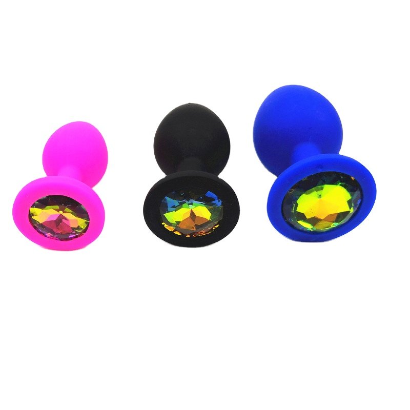 Crystal Jewelry Anal Dildo Fetish Adult Sex Toy Anal Butt Plug silicone adult sex toys butt plug anal plug
