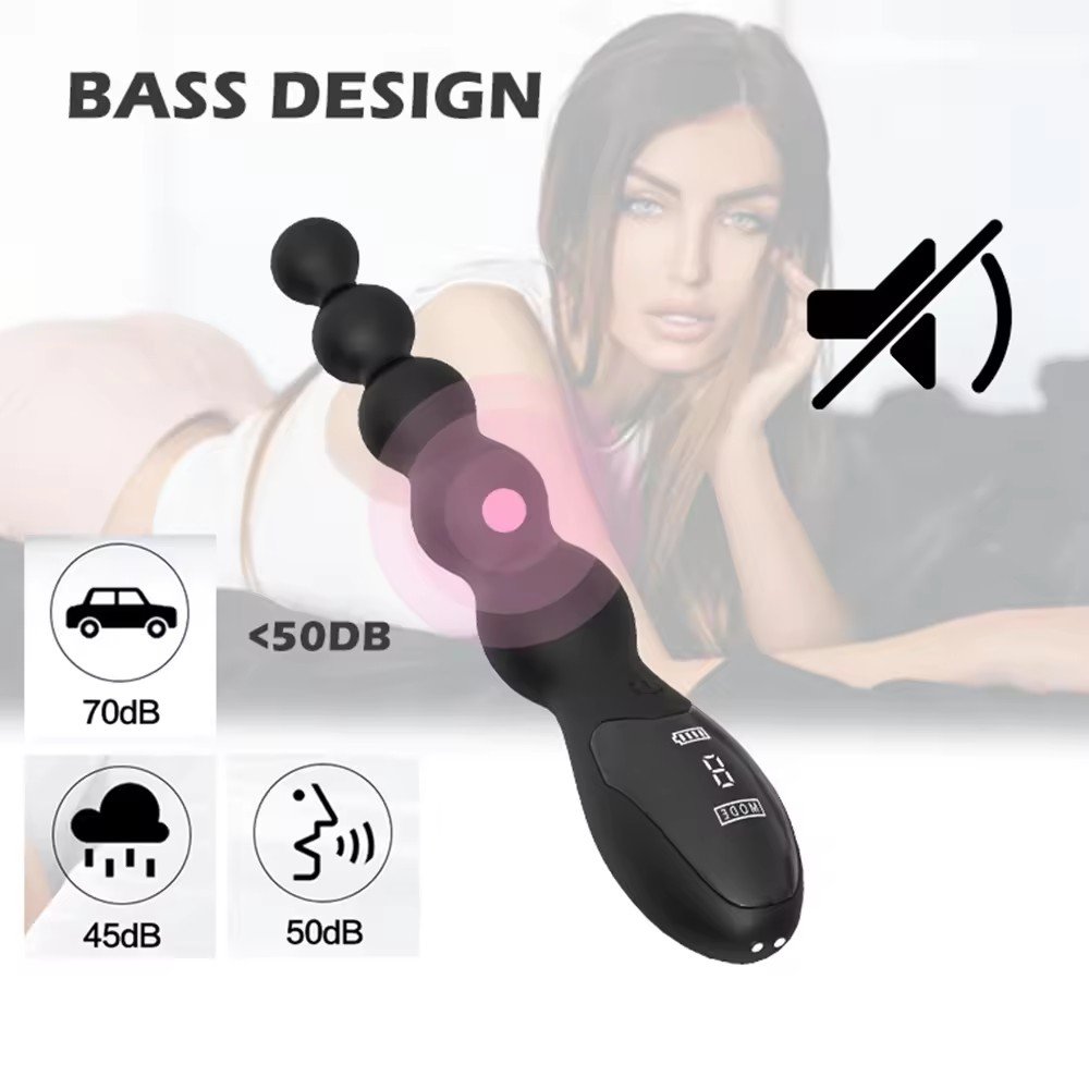Anal Plug Dildo Vibrator Male Prostate Massager Anal Beads Plug G Spot Butt Adult Masturbation Anal Sex Toys for Couple