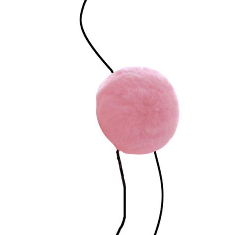 SM Tune Sex Metal Anal Plug with Plush Hair Ball Tail Female Slave Equipment Rabbit Tail Anal Sex Toy