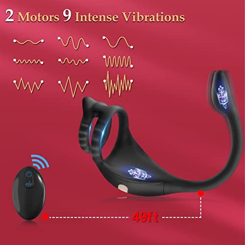 Hot Plug Anal 9 Male vibratory Prostate Massager Silicone and matel Anal butt plug