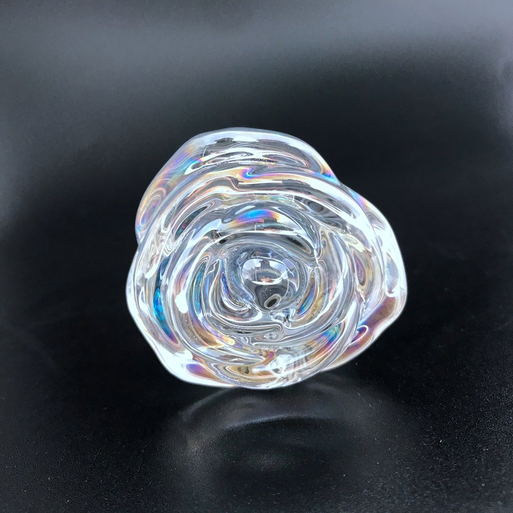 Wholesale Multicolored Crystal Glass Anal Plug Dildo Vagina G Spot Stimulation Sex Toys