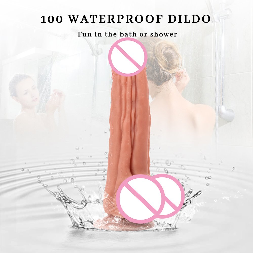 10" Monster Silicone Realistic Dildo With Dual Density Anal Plugs Suction Cup Horse Dildo Sex Toys Online Shop Artificial Penis
