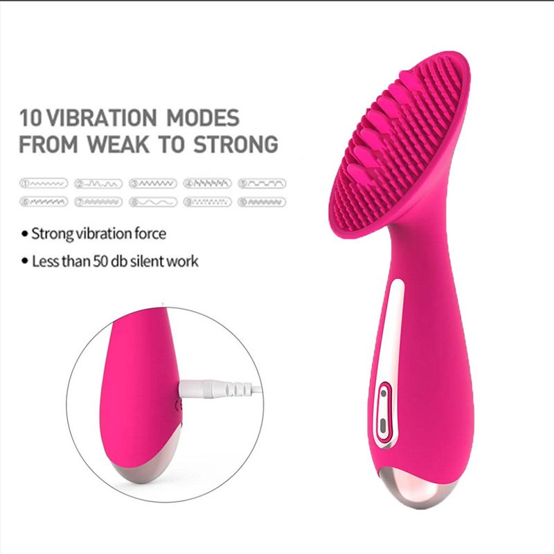 Clitoral Stimulator Ticklers Clit Stimulation Waterproof Vibrator Massager With 8 Strong Vibration Sex Toys For Women