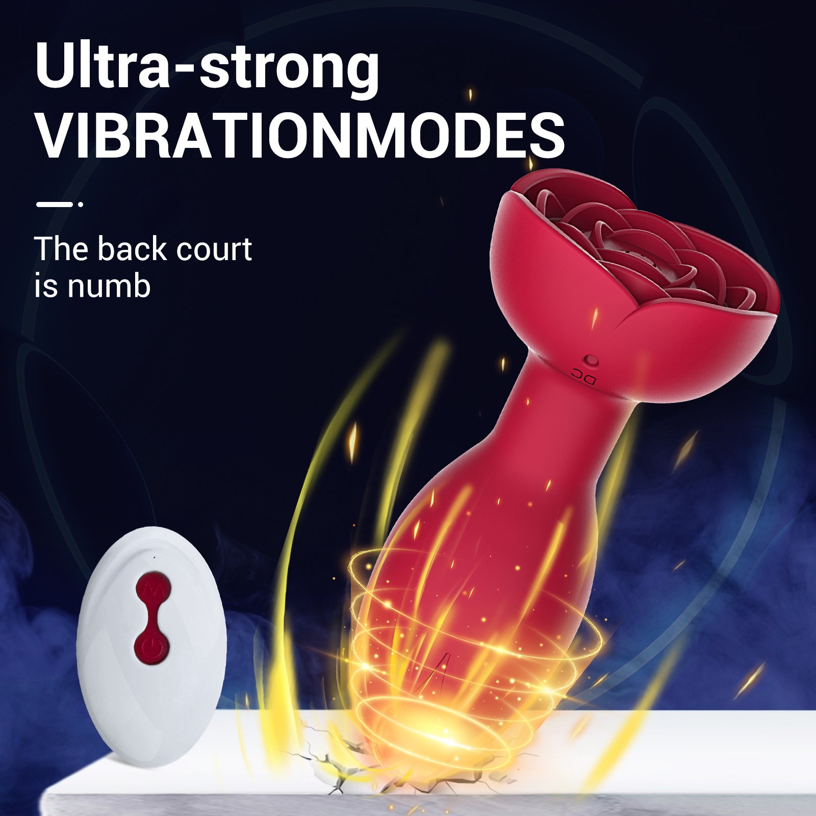 Remote control Electric Anal Plug Vibrator Adult Toys Butt Plug Vibration Wearable Anal Vibrator Sex Toy