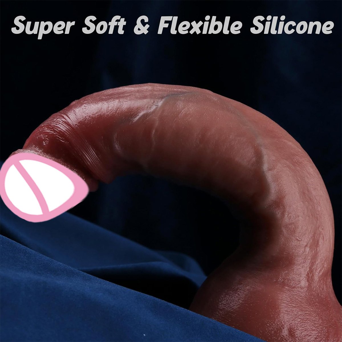 10.8 Inch Realistic Big Thick Dildo Sex Toy for Women Lifelike Soft Silicone Anal Dildo with Strong Suction Cup Penis for Vagina