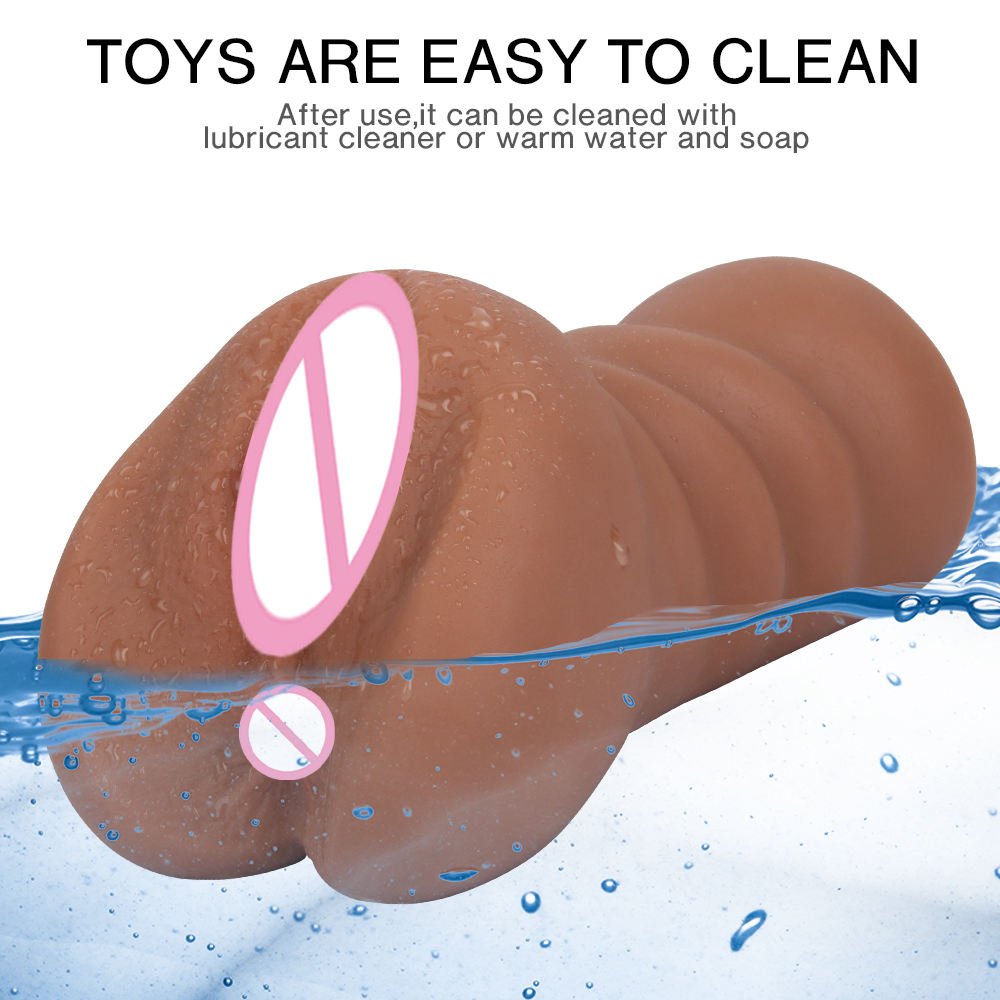 Adult Sex Toys Anal Man Masturbator Cup Realistic Pocket Pussy Vagina For Men Silicone Masturbator For Men