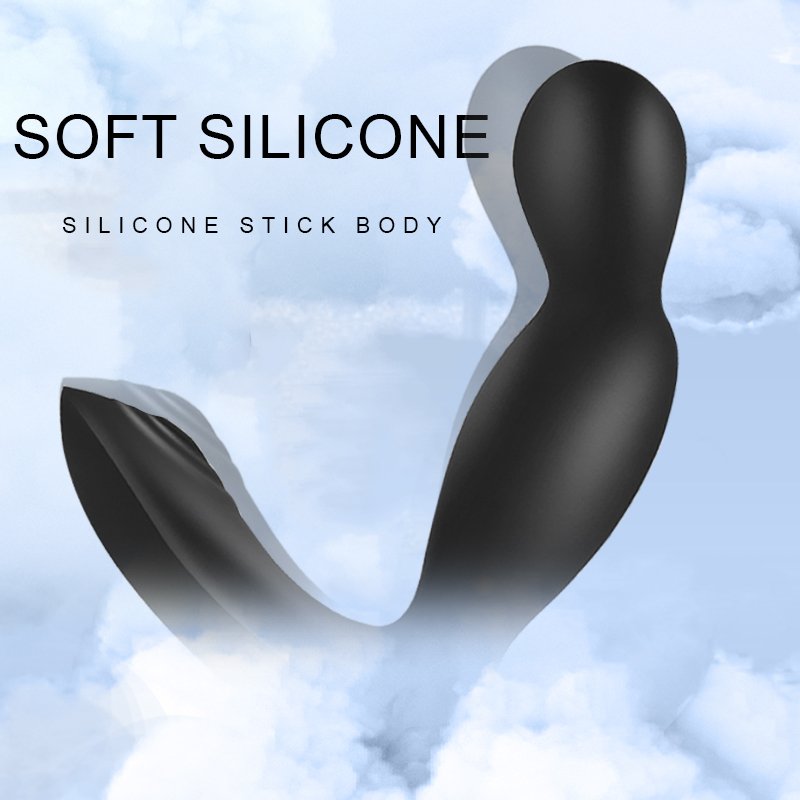 Hot Selling 2 in 1 Thrusting Dildo Vibrator Anal Sex Toys Male Prostate Massager Woman Butt Plug Vibrator with Remote Control