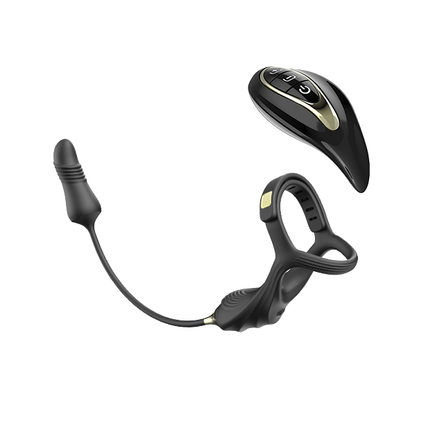 Wholesale Maleadult Cock Ring Remote Control Sex Toys Vibrating Anal Plug Vibrator For Man