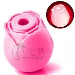 LOVE The best of hot selling in the whole network of fluorescent Rose-style sucking vibrator for women
