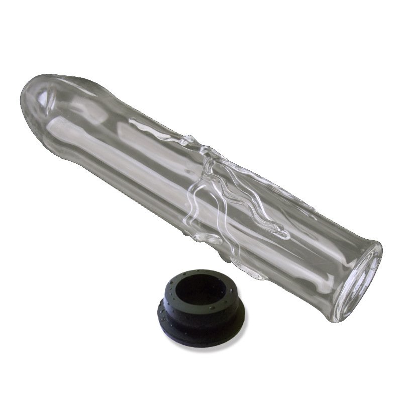 Transparent Dildo Crystal Water Filled Hollow Glass Pussy Dildo Anal Butt Plug Anus Sex Toys For Couple Man Women Lesbian