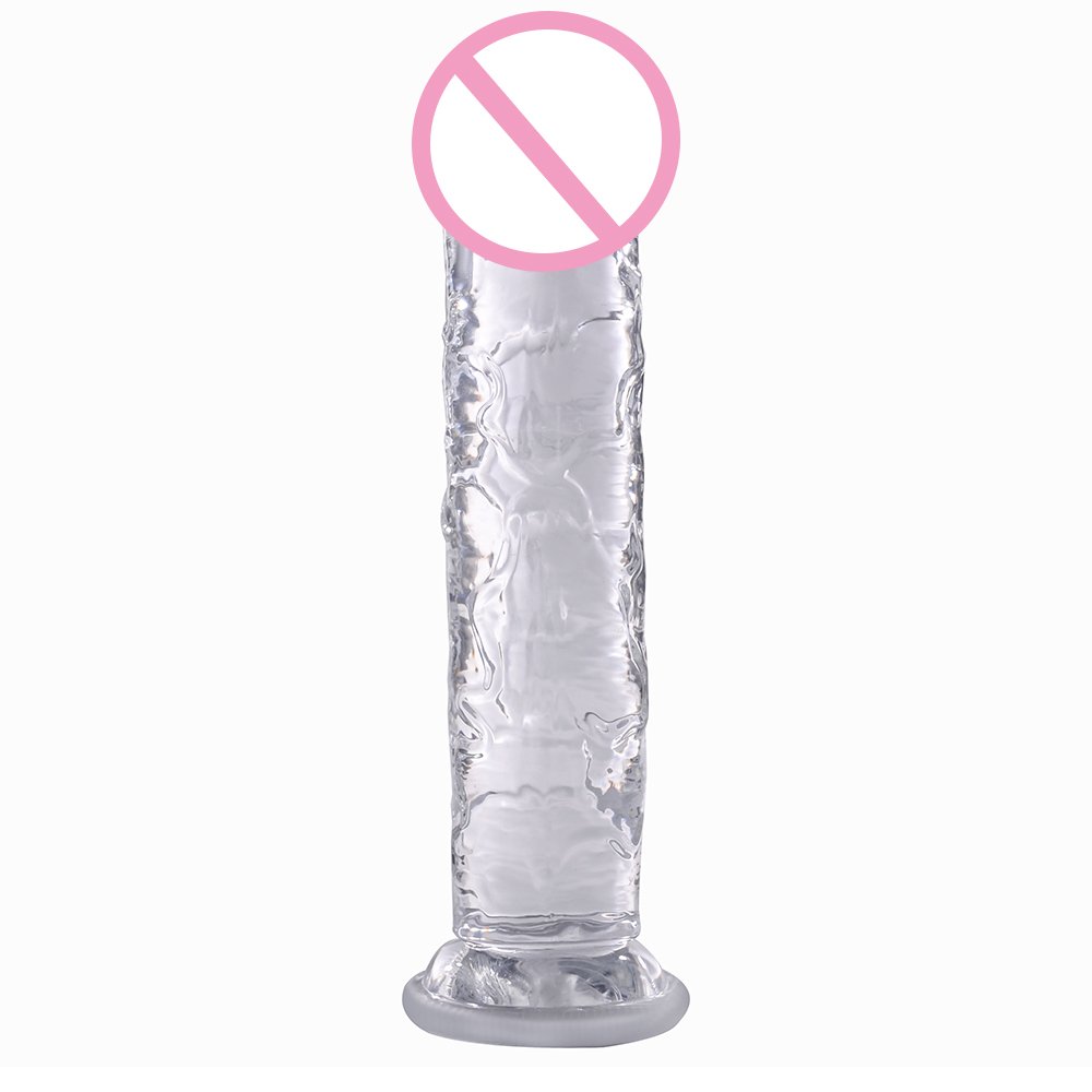Jelly Dildo Artificial Huge Penis Dick Female Masturbator Soft Realistic Dildo Anal Plug Sex Toys