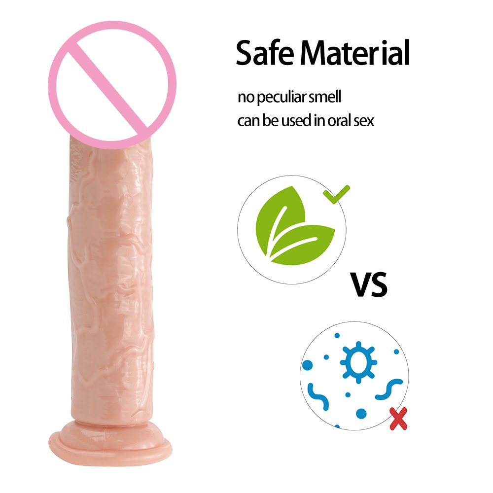 Jelly Dildo Artificial Huge Penis Dick Female Masturbator Soft Realistic Dildo Anal Plug Sex Toys