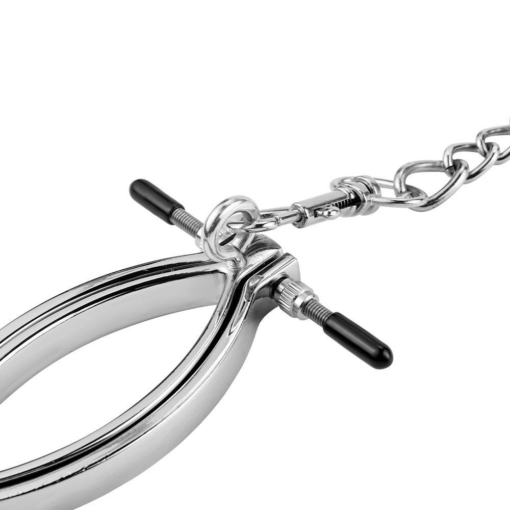 Women's Metal Silicone Clitoris Clamp for G-Spot Stimulation Vagina Speculum Massager Anal Play Sexual Juguetes Sex Toys SM