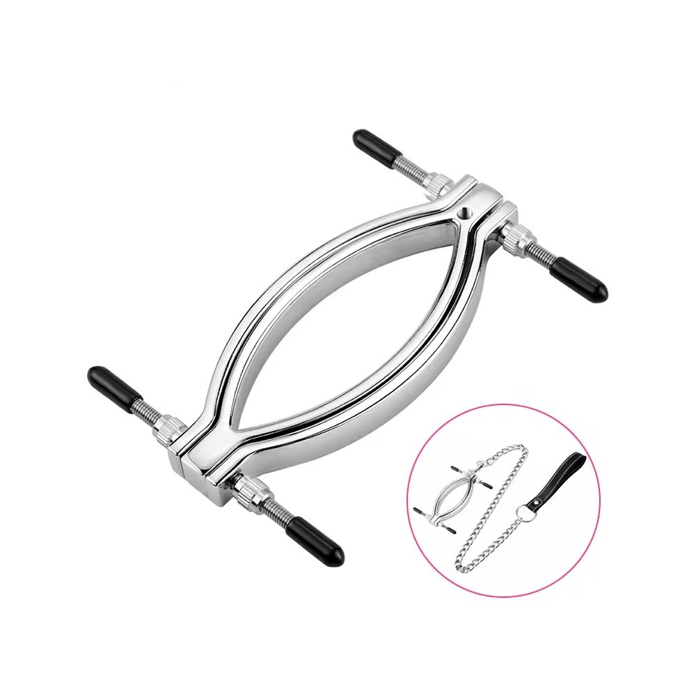 Women's Metal Silicone Clitoris Clamp for G-Spot Stimulation Vagina Speculum Massager Anal Play Sexual Juguetes Sex Toys SM
