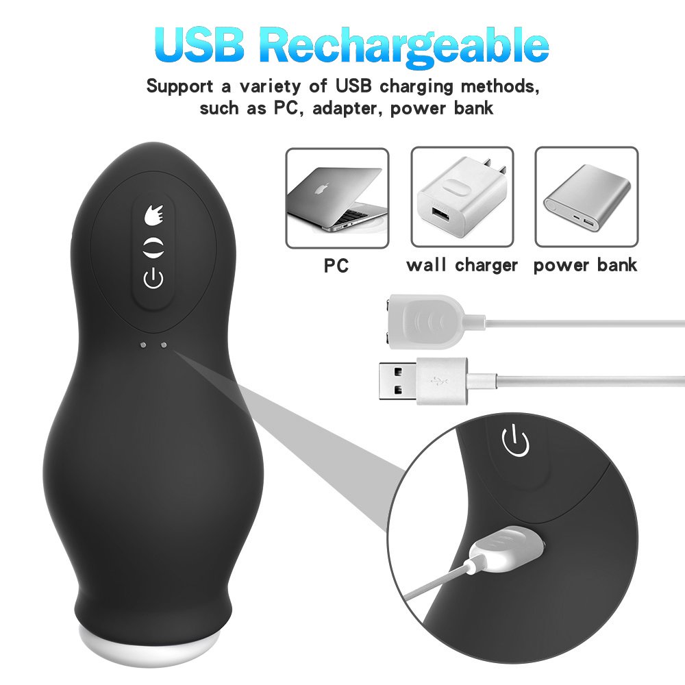 LOVE a Adult sex toy wholesale shop is selling Masturbation cup with 7 vibrations and 3 sucks for strong men
