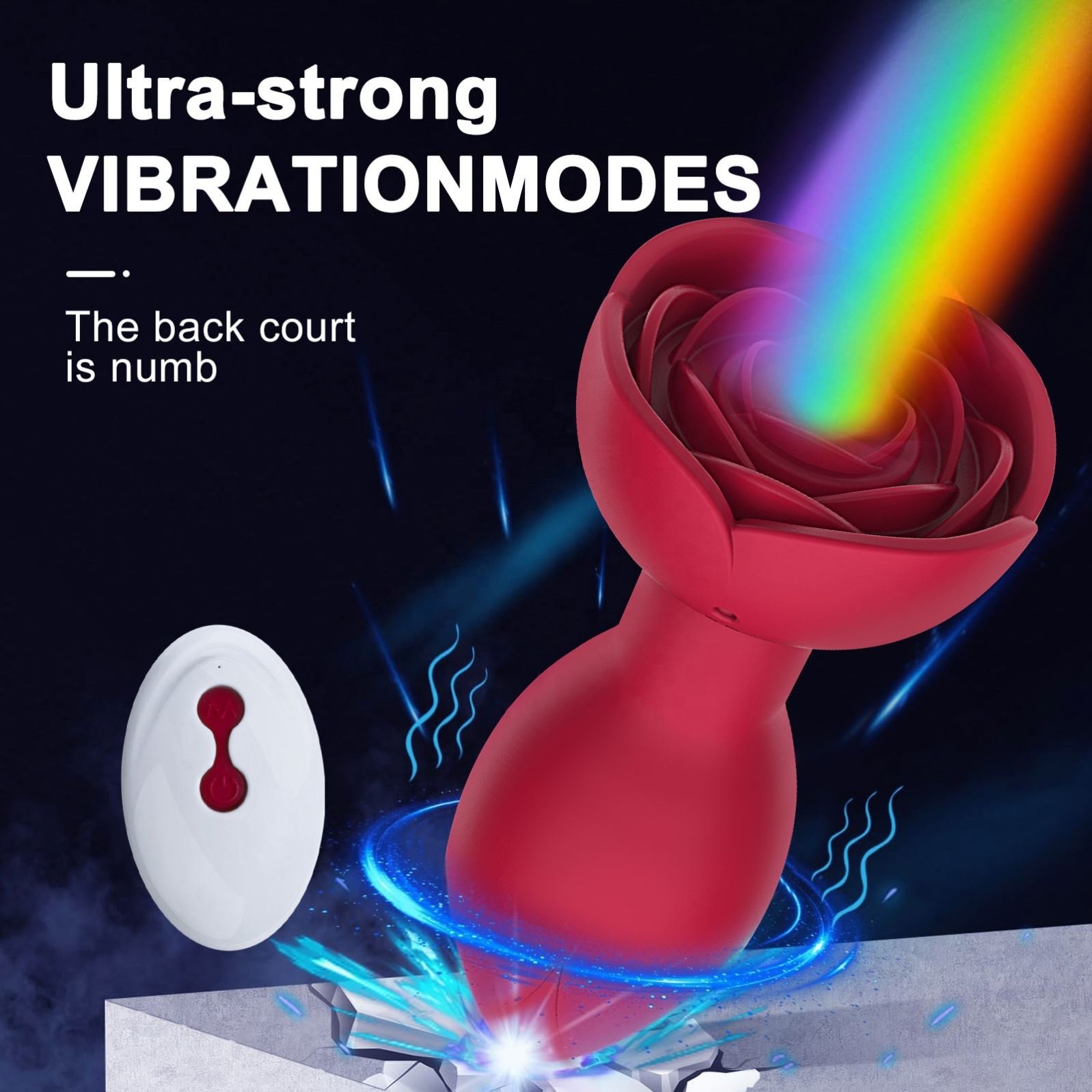 Girlspower 10 Vibrating Modes Remote Wireless Control Sex Anal Plugs Electric Anal Plug Vibrator Sex Toys For Man