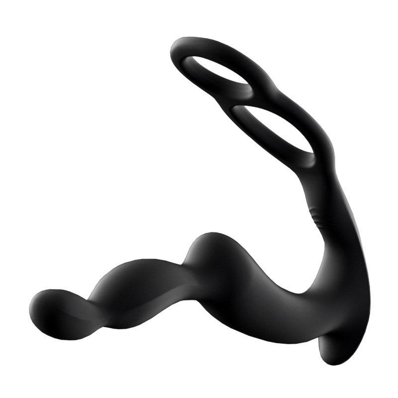 Cock Ring Prostate Massager Anal Beads Vibrator