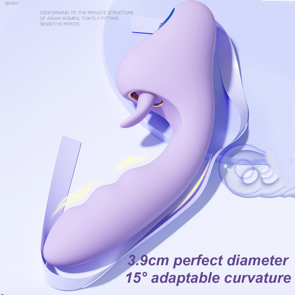 Vibrator Thrusting Dildo for Women,G Spot Rabbit Vibrator Adult Sex Toys with 10 Vibration and 10 Thrusting Mode