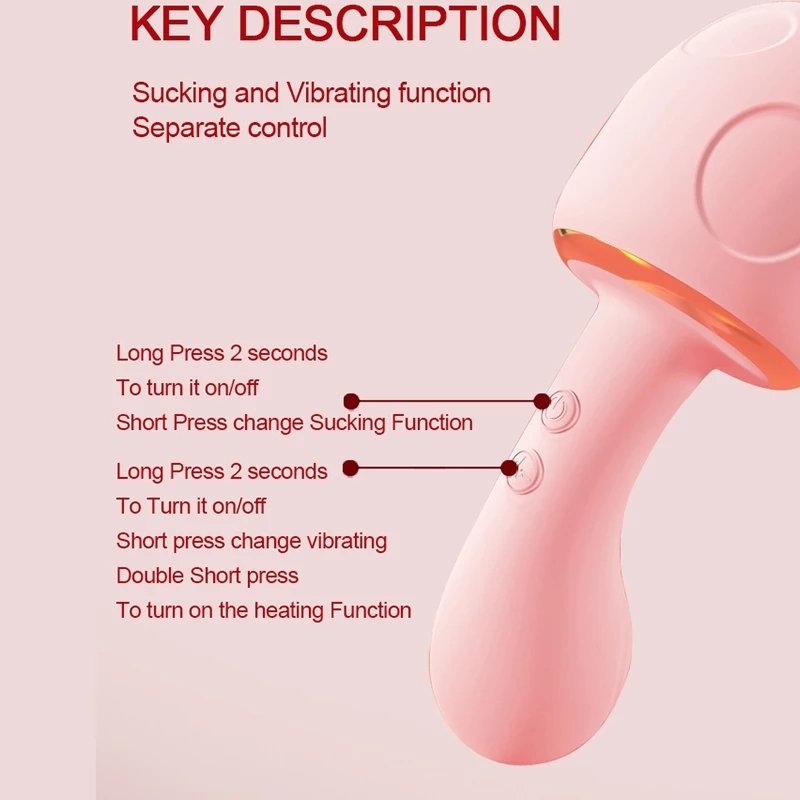 Sex Toy Vibrator Upgraded 3in1 Adult Toy with 10 Sucking & Vibrating Modes for Women Clitoral Nipple G Spot