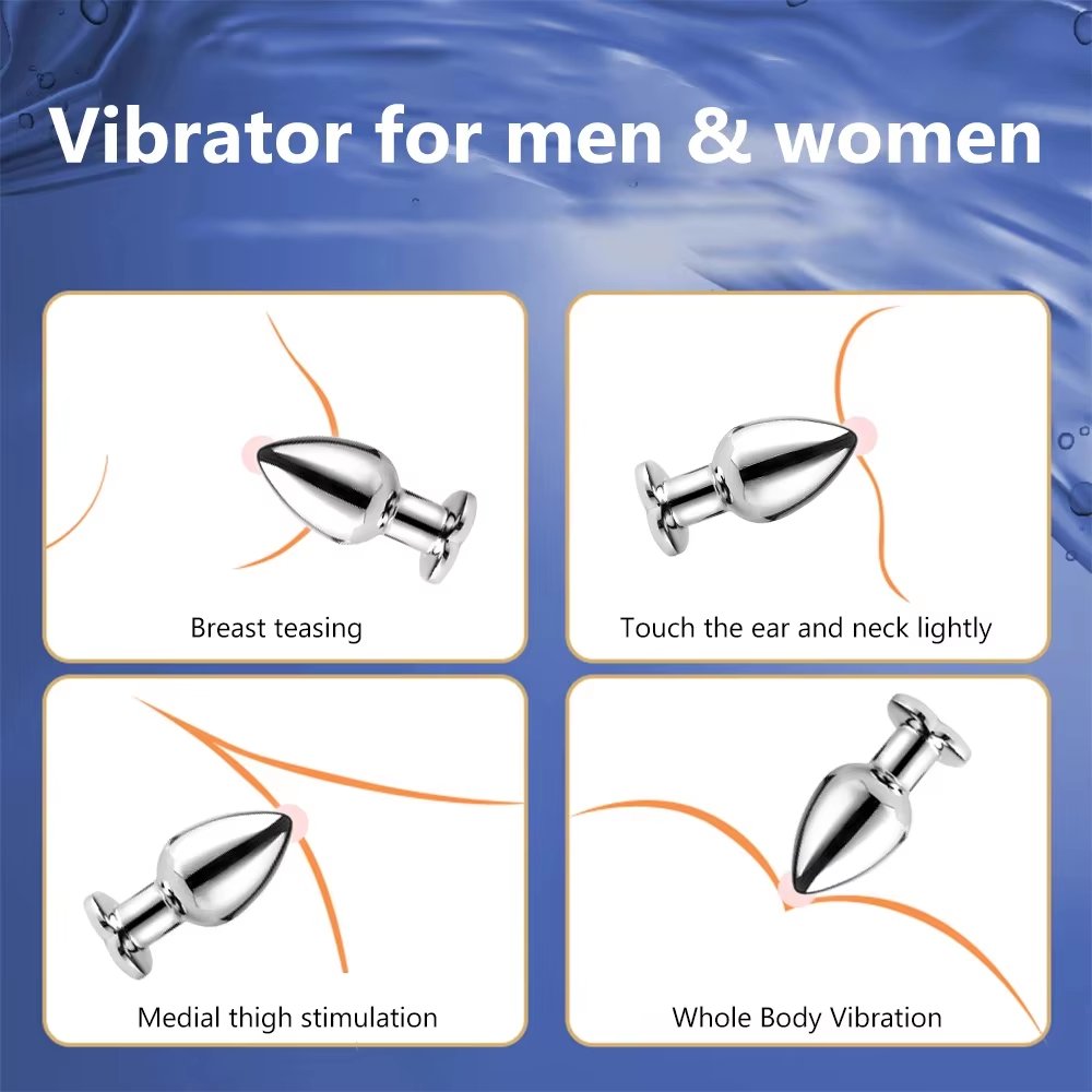 Remote Control Luminous Vibrating Butt Plug APP Led Anal Plug Anal Beads Prostate Massager Jeweled Anal Vibrator Adult Sex Toys
