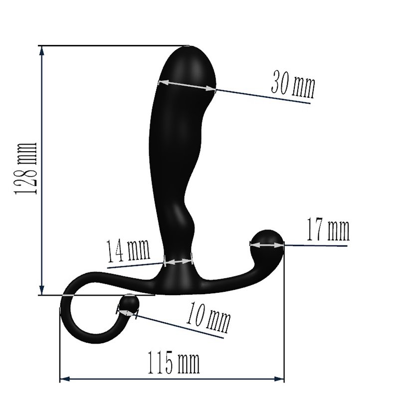 Prostate Massager Adult Male Sex Toy Silicone Anal Beads Anal Plug sex toys for Man