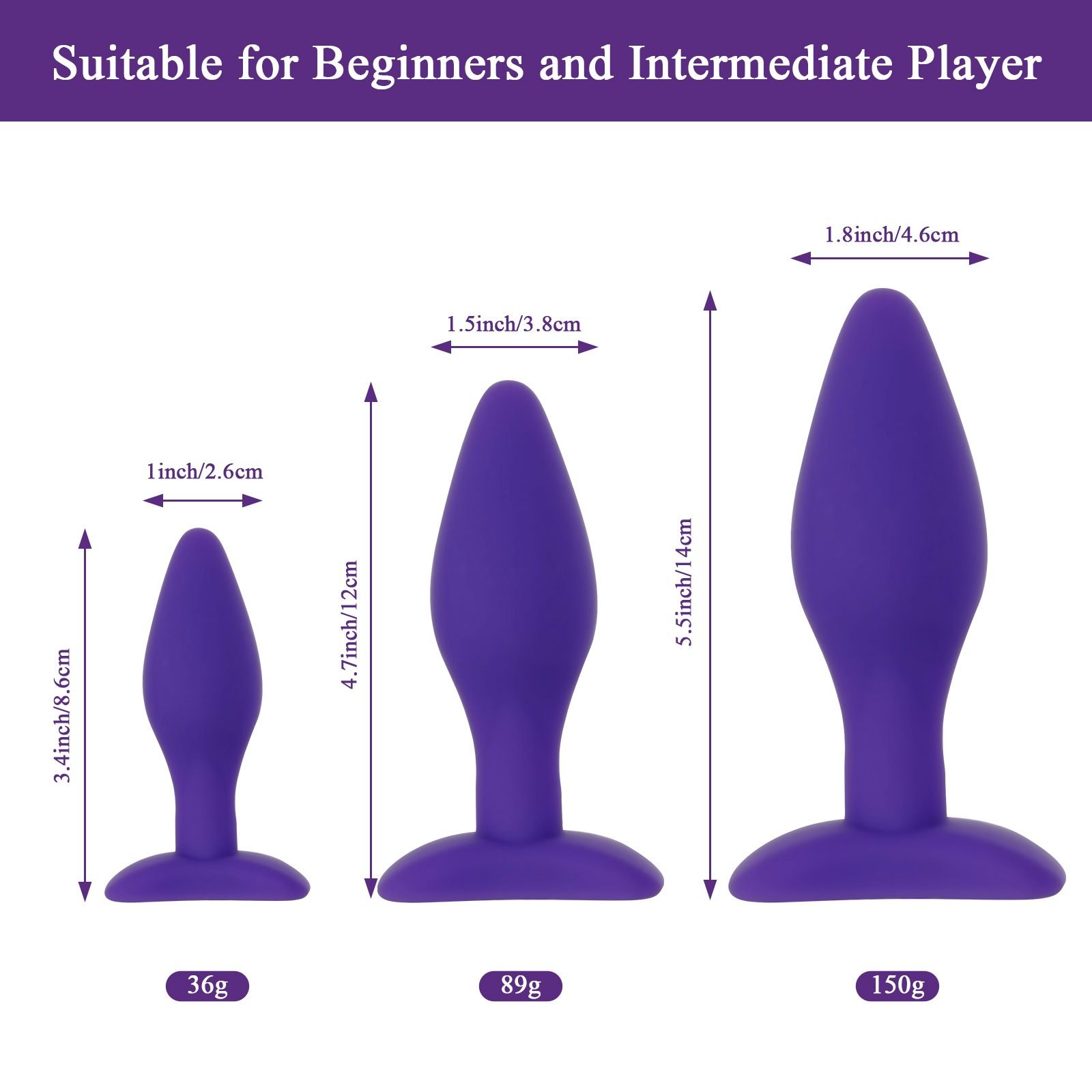 Wholesale 3in1 T-Shape Anal Dildo Realistic Silicone Anal Butt Plugs Anus Sex Toys for Men Women Lesbian Couple