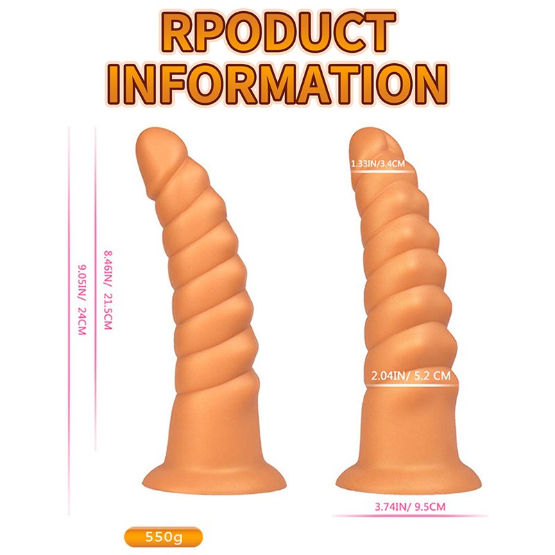 Hot Selling Good Quality Suction Cup Dildo Adult Sex Anal Toy Female Masturbator Replacement Threaded Soft Silicone Anal Plug