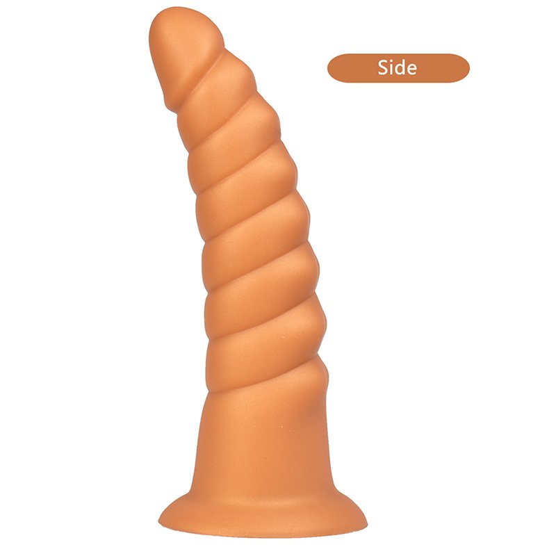 Hot Selling Good Quality Suction Cup Dildo Adult Sex Anal Toy Female Masturbator Replacement Threaded Soft Silicone Anal Plug