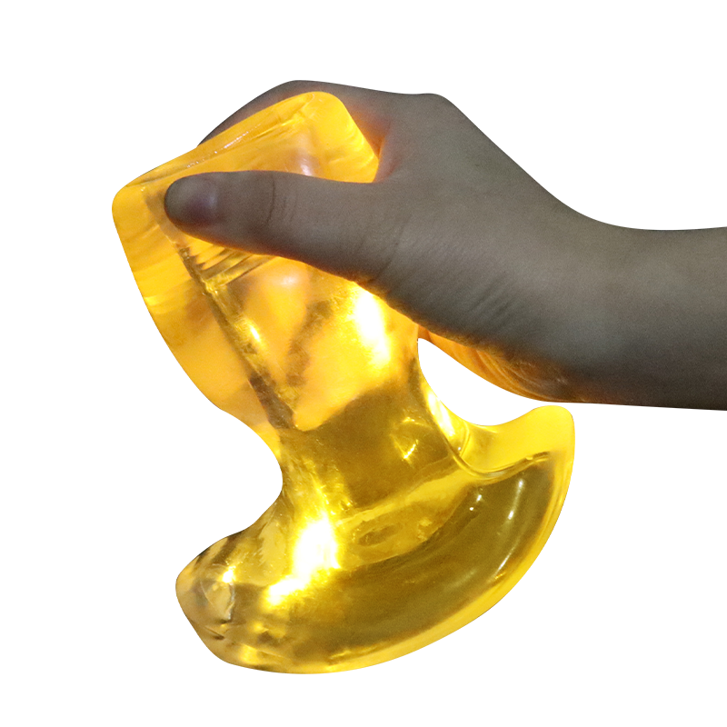 LED Butt Plug Hollow Anal Butt Plug Anal Douche Enema Sex Toys Luminous Anal Plug