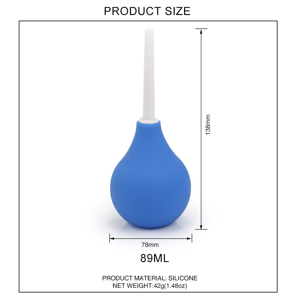 Anal Toys Cleaner Silicone Enema Kit Sprayer Clean Anal Vaginal Douche Sex Toys for Women and Men Juguetes Sexuales