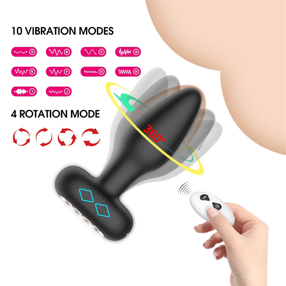 Amazon Best Sellers Vibrating Silicone Anal Plug APP Remote Control Massager Adult Masturbation Sex Toys