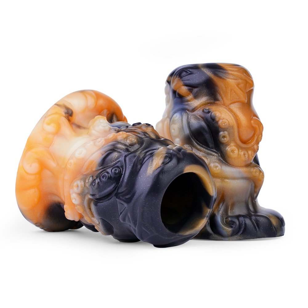 NNSX Octopus Hollow Fantasy Anal Plug Vaginal Dilator Speculum Prostate Massager Silicone Huge Butt Plug Sex Toys for Woman Men