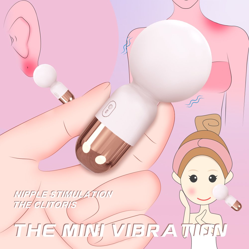 S-HANDE Mini Av Wand Massager Clitoris Breast Vibrator sex toy Personal Neck Shoulder Back Body Xxx VidoesMassage