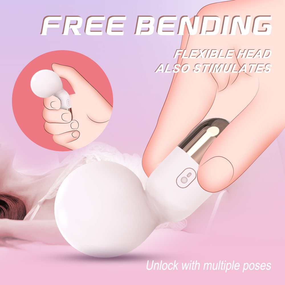 S-HANDE Mini Av Wand Massager Clitoris Breast Vibrator sex toy Personal Neck Shoulder Back Body Xxx VidoesMassage