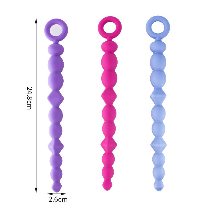 anal beads anal plug Pliable and durable anal sex toys