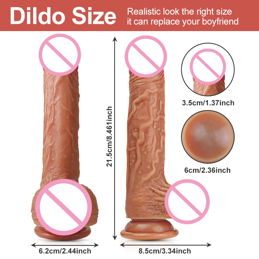 Realistic Dildos Penis Vibrator Thrusting Dick Anal G-spot Dildo Female Stimulator Sexy Toys For Adult Women