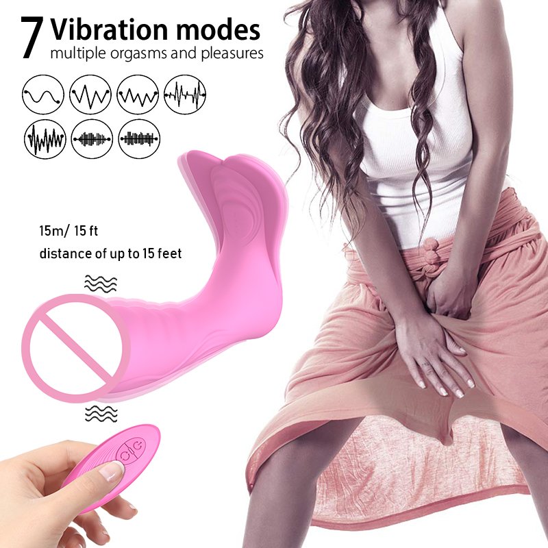 Wearable wireless remote clitoris stimulator vibrator vibrating panties anal plug adult sex toys for men/male
