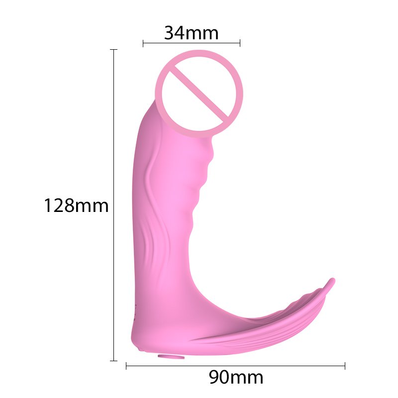 Wearable wireless remote clitoris stimulator vibrator vibrating panties anal plug adult sex toys for men/male