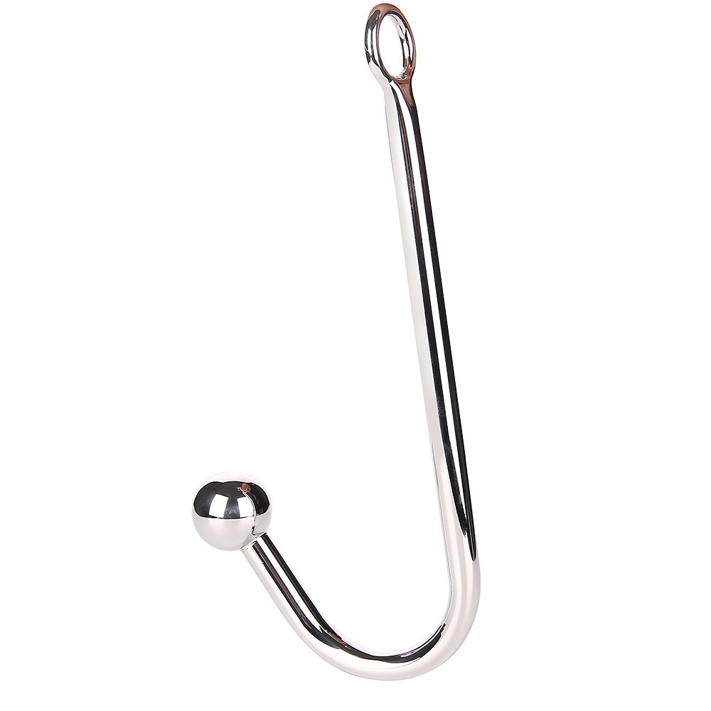 Sey Toys Butt Plug Slave Top Quality Stainless Steel Anale Hook Ball Hole Metal P Pretty Love Vibreadors Women Anal Beads