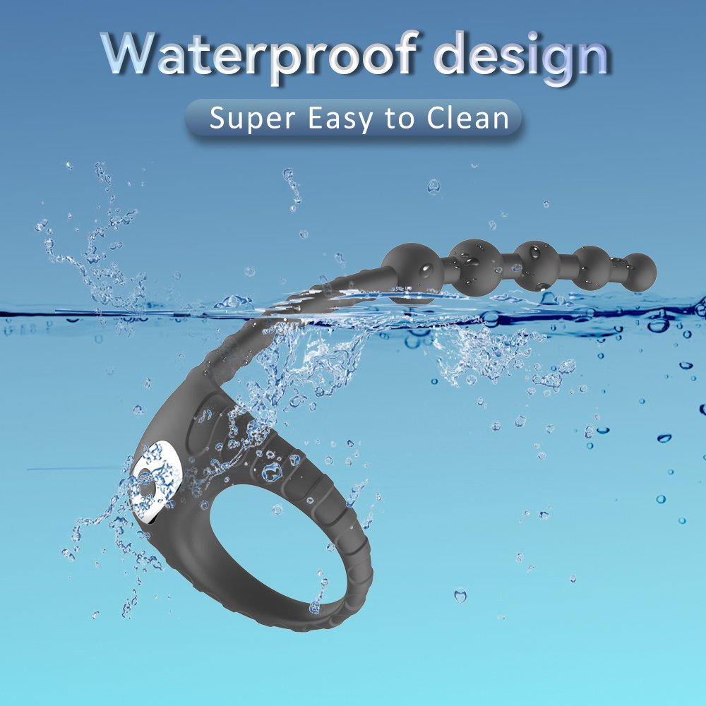 men's masturbator masturbator silicone vibrating lock sperm ring wireless control backyard bead anal plug vibrator for men