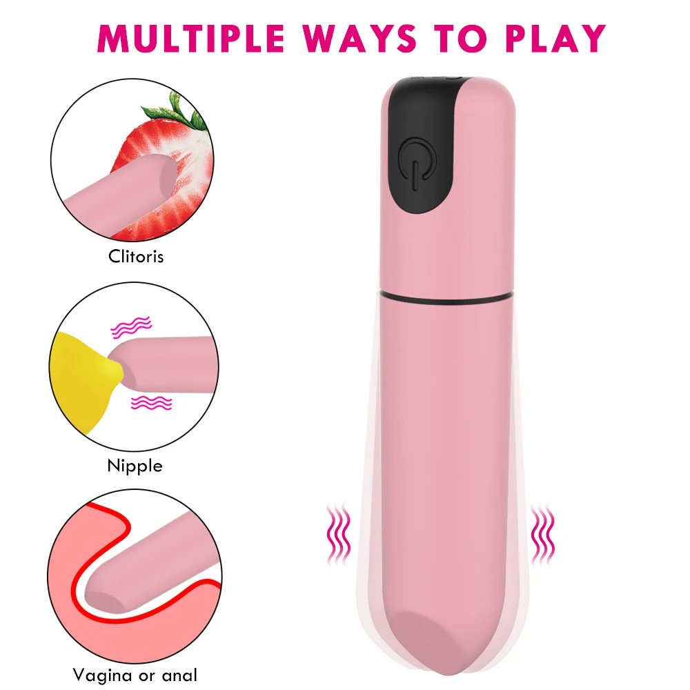 Wireless Remote Mini Bullet Vibrator G Spot Nipple Clitoris Stimulator Anal Dildo Vibrator Adult Sex Toys Clitoris Stimulator
