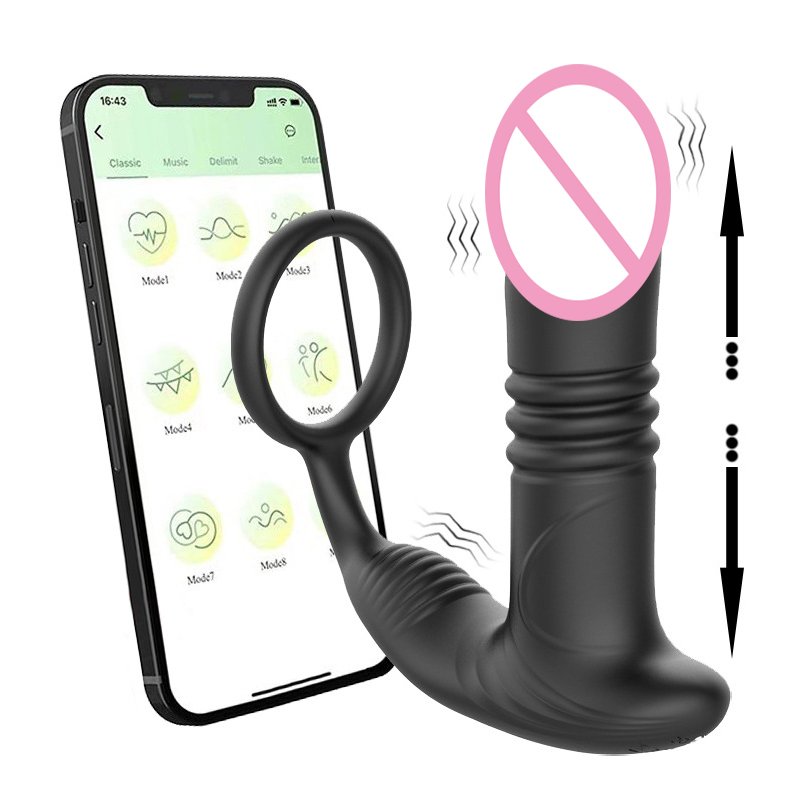 Wholesale Manufacturer Remote Control Butt Plug Prostate Massager Vibrator Adult Dildo Anal Plug Cock Ring Sex Toys For Man XXL