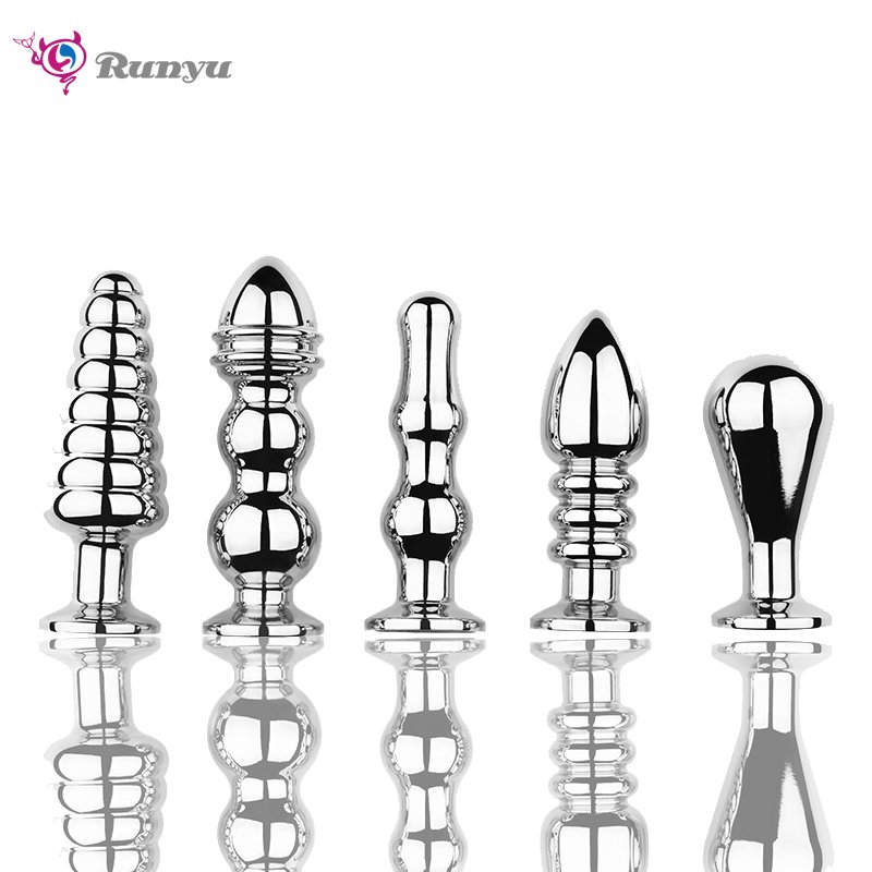 Anal Toys Stainless Steel Dildo Vibrators Safe Electric Remote Butt Plug Sex Toys for Women