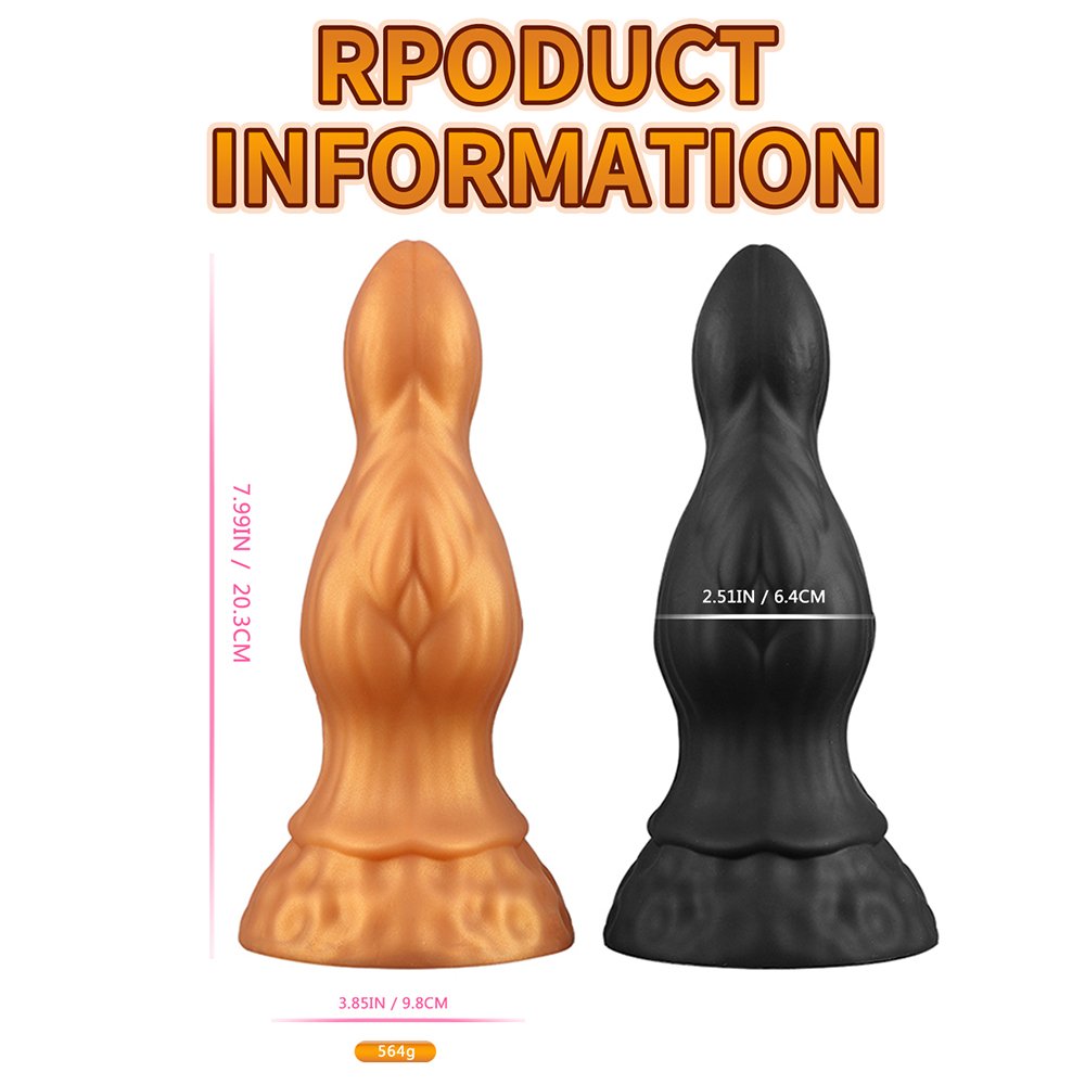 Quality Assurance Wholesale Soft Back Entry Masturbator And Women Alternative Toy Sex Sm Adult Productssilicone Anal Plug