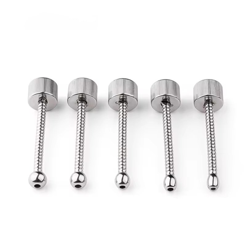 Men's Stainless Steel Penes Plug 5 Sizes Urethral Sounds Sex Toys Sounding Bondage Gear Juguetes Sexuales para Hombres SM